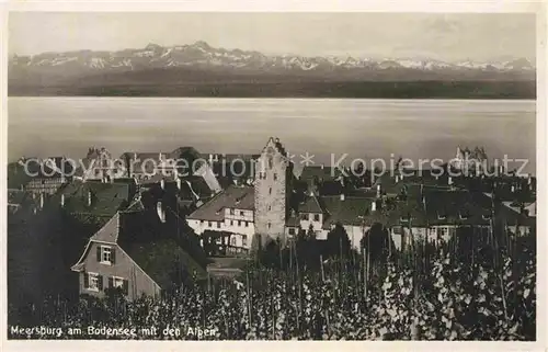 AK / Ansichtskarte Meersburg Bodensee Panorama  Kat. Meersburg