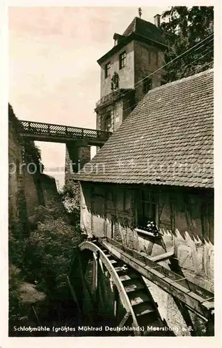 AK / Ansichtskarte Meersburg Bodensee Schlossmuehle Kat. Meersburg