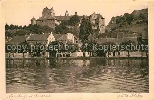 AK / Ansichtskarte Meersburg Bodensee Altes Schloss Kat. Meersburg