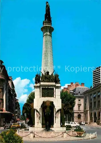 AK / Ansichtskarte Chambery Savoie Monument du General De Boigne Fontaine des Elephants Kat. Chambery