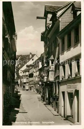 AK / Ansichtskarte Meersburg Bodensee Steigstrasse Kat. Meersburg