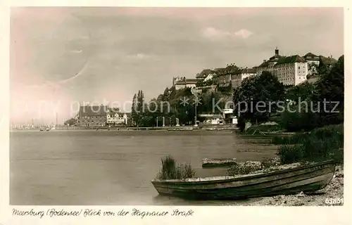 AK / Ansichtskarte Meersburg Bodensee Blick von der Hagnauer Strasse Kat. Meersburg