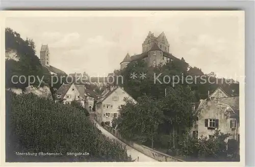 AK / Ansichtskarte Meersburg Bodensee Steigstrasse Kat. Meersburg