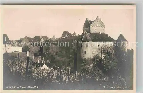 AK / Ansichtskarte Meersburg Bodensee Schloss Kat. Meersburg