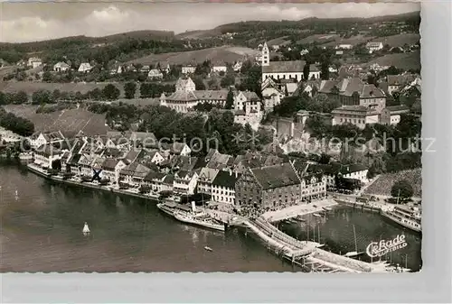 AK / Ansichtskarte Meersburg Bodensee Fliegeraufnahme Kat. Meersburg