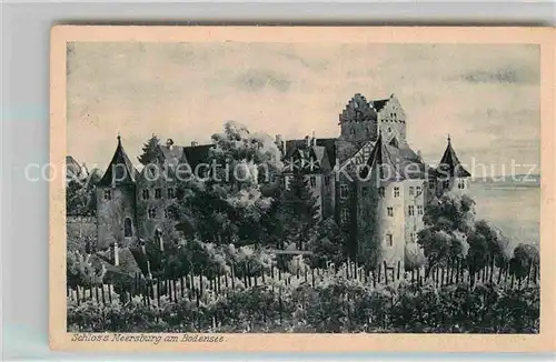 AK / Ansichtskarte Meersburg Bodensee Schloss Kat. Meersburg