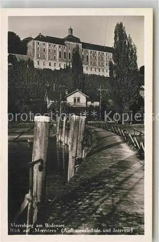 AK / Ansichtskarte Meersburg Bodensee Meerstern Aufbauschule und Internat Kat. Meersburg