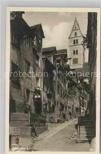 AK / Ansichtskarte Meersburg Bodensee Kirchgasse Kat. Meersburg