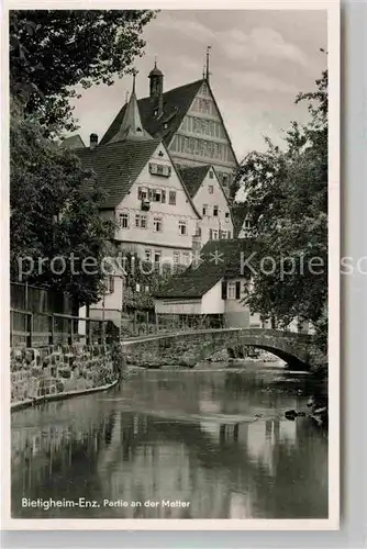 AK / Ansichtskarte Bietigheim Baden Partie an der Metter Kat. Bietigheim