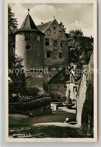 AK / Ansichtskarte Meersburg Bodensee Schlosshof Kat. Meersburg