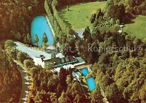 AK / Ansichtskarte Manderscheid Eifel Hotel Cafe Heidsmuehle Fliegeraufnahme Kat. Manderscheid