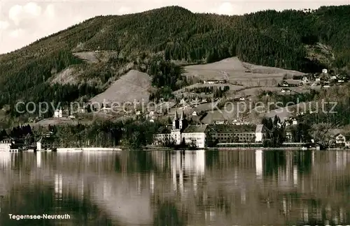 AK / Ansichtskarte Neureuth Tegernsee Ansicht vom See aus Kat. Tegernsee