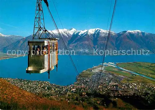 AK / Ansichtskarte Seilbahn Locarno Cardada Funivia  Kat. Bahnen