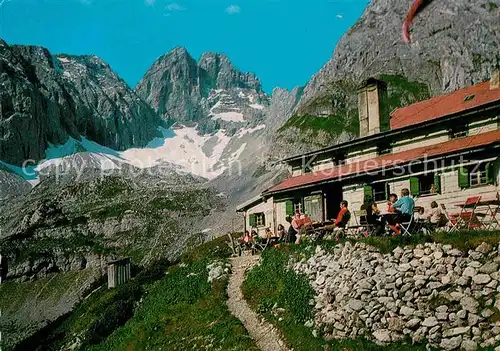 AK / Ansichtskarte Ehrwald Tirol Coburger Huette