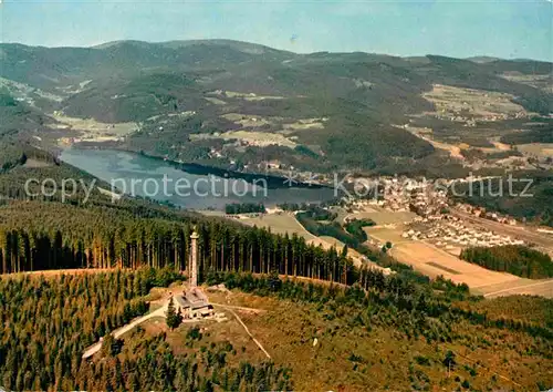 AK / Ansichtskarte Titisee Neustadt Blick vom Hochfirst auf den See Kat. Titisee Neustadt