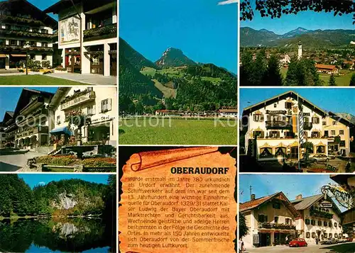 AK / Ansichtskarte Oberaudorf  Kat. Oberaudorf