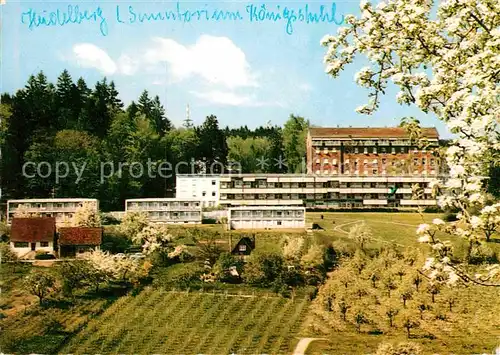 AK / Ansichtskarte Heidelberg Neckar Sanatorium Koenigsstuhl Kat. Heidelberg