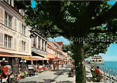 AK / Ansichtskarte Meersburg Bodensee Hotel Bijou Kat. Meersburg