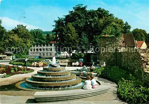 AK / Ansichtskarte Bad Orb Brunnen Kat. Bad Orb