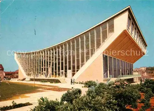 AK / Ansichtskarte Wuppertal Hallenschwimmbad Schwimmoper Kat. Wuppertal