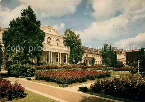 AK / Ansichtskarte Bad Salzuflen Rosengarten und Kurmittelhaeuser Kat. Bad Salzuflen