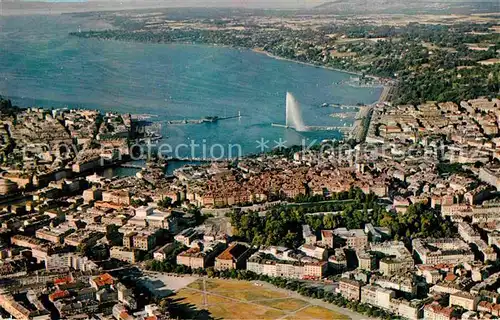 AK / Ansichtskarte Geneve GE Fliegeraufnahme Kat. Geneve