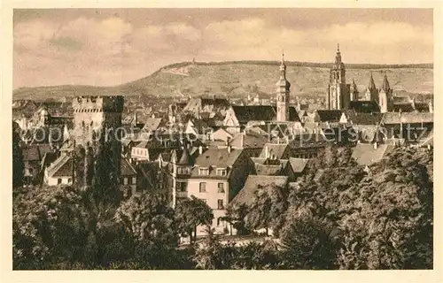 AK / Ansichtskarte Heilbronn Neckar Goetzenturm Kirchen Kat. Heilbronn