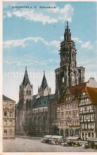 AK / Ansichtskarte Heilbronn Neckar Kilianskirche Kat. Heilbronn