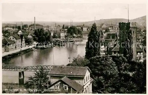 AK / Ansichtskarte Heilbronn Neckar Goetzenturm Kat. Heilbronn