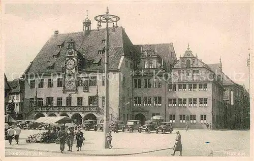 AK / Ansichtskarte Heilbronn Neckar Rathaus Kat. Heilbronn