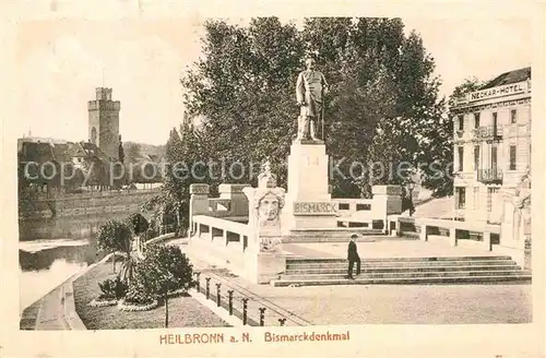 AK / Ansichtskarte Heilbronn Neckar Bismarckdenkmal Kat. Heilbronn