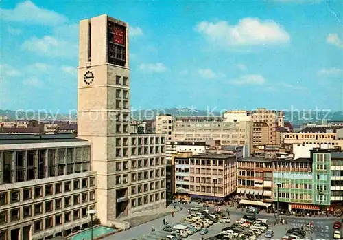 AK / Ansichtskarte Stuttgart Rathaus Kat. Stuttgart