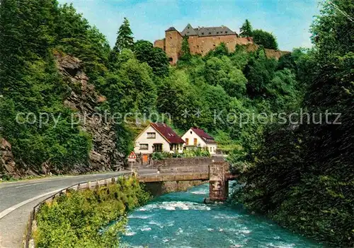 AK / Ansichtskarte Monschau Burgau und Jugendherberge Kat. Monschau