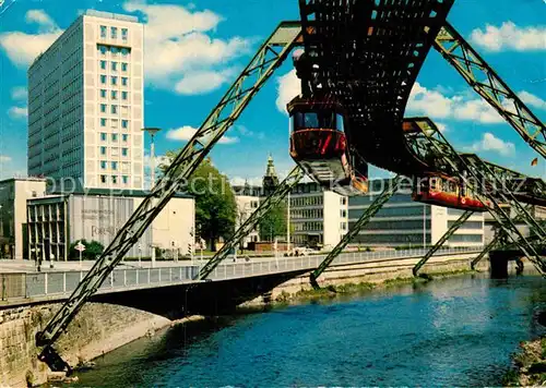 AK / Ansichtskarte Wuppertal Schwebebahn Kat. Wuppertal