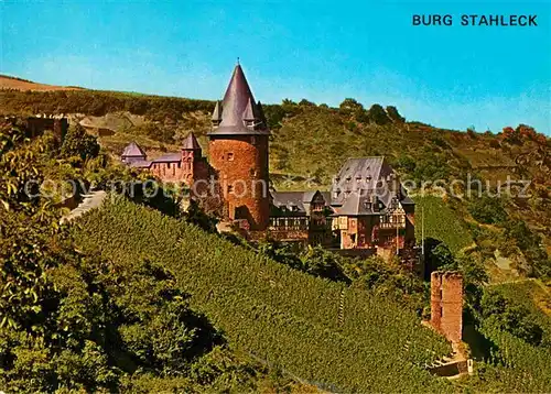 AK / Ansichtskarte Bacharach Rhein Burg Stahleck Kat. Bacharach