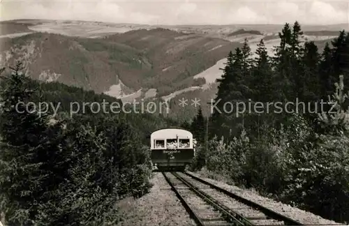 AK / Ansichtskarte Bergbahn Oberweissbach Lichtenhain  Kat. Bergbahn