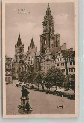 AK / Ansichtskarte Heilbronn Neckar Kilianskirche Kat. Heilbronn