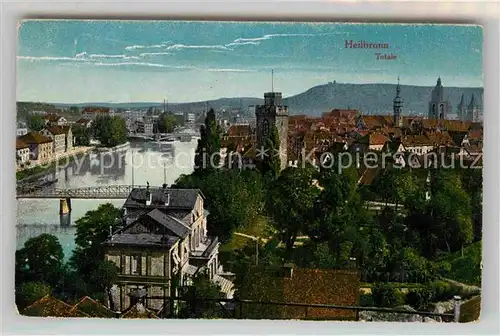 AK / Ansichtskarte Heilbronn Neckar Panorama Goetzenturm Kat. Heilbronn