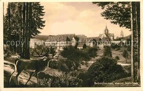 AK / Ansichtskarte Bebenhausen Tuebingen Ehemaliges Jagdschloss Kat. Tuebingen