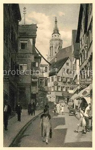 AK / Ansichtskarte Tuebingen Neckargasse Kat. Tuebingen