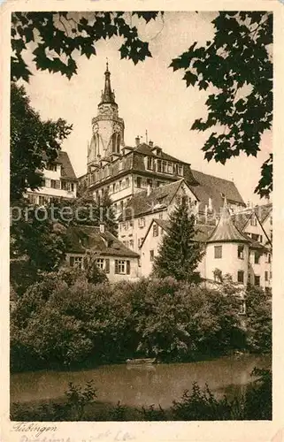 AK / Ansichtskarte Tuebingen Hoelderlinturm alte Aula Kat. Tuebingen