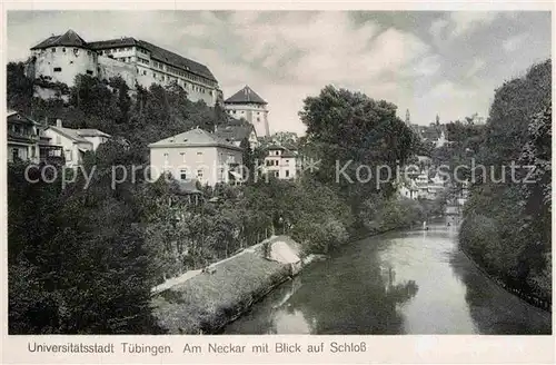 AK / Ansichtskarte Tuebingen Neckar Schloss Kat. Tuebingen