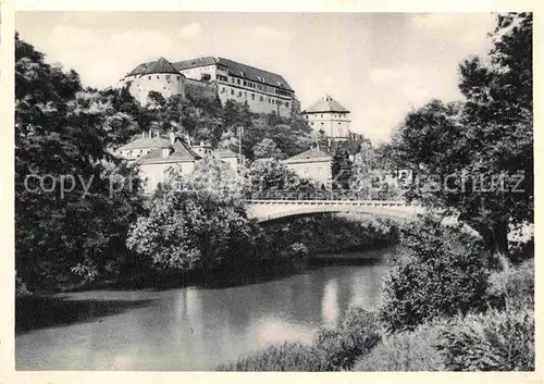 AK / Ansichtskarte Tuebingen Alleenbruecke Schloss Kat. Tuebingen