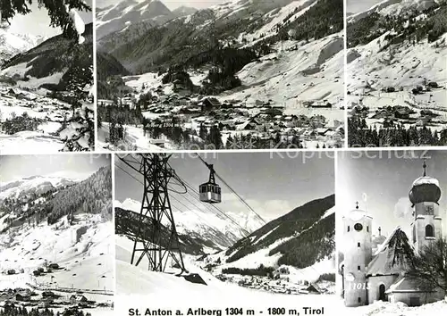 AK / Ansichtskarte Seilbahn St. Anton am Arlberg Kat. Bahnen