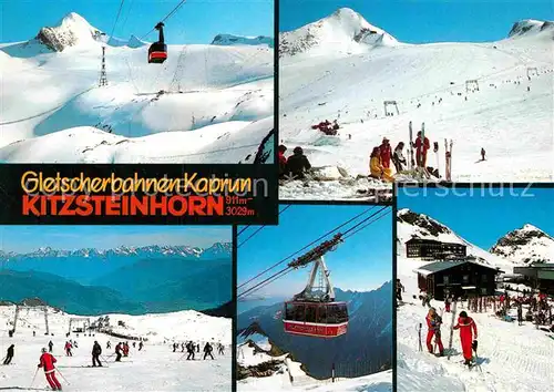 AK / Ansichtskarte Seilbahn Gletscherbahnen Kaprun Kitzsteinhorn Alpincenter Bundessportheim  Kat. Bahnen