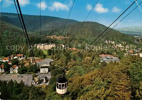 AK / Ansichtskarte Seilbahn Bad Harzburg  Kat. Bahnen