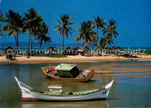 AK / Ansichtskarte Fischerei Fischerboote Marang Fishing Village Malaysia  Kat. Handwerk