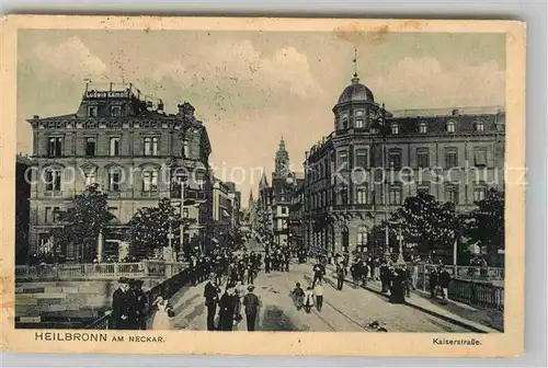 AK / Ansichtskarte Heilbronn Neckar Kaiserstrasse Kat. Heilbronn