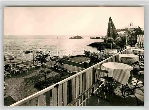 AK / Ansichtskarte Hagnau Bodensee Gasthof Pension Seeblick Kat. Hagnau am Bodensee