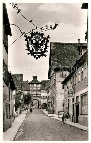 AK / Ansichtskarte Kuenzelsau Morsbacher Tor  Kat. Kuenzelsau